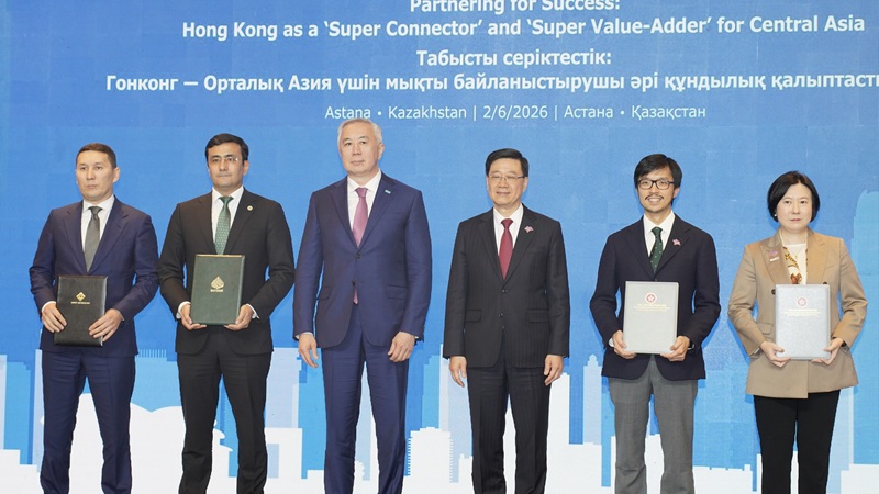 Qazaqstan Investment Corporation and Baiterek Holding Discuss Investment Cooperation Opportunities with Business Delegation from Hong Kong and China