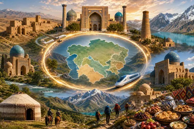 Creation of the “Central Asian Tourism Ring” opens up new opportunities for regional cooperation